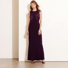 Ralph Lauren Lauren Open-back Jersey Gown Raison