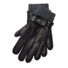 Polo Ralph Lauren Perforated Touch Screen Gloves Rl Black/charcoal