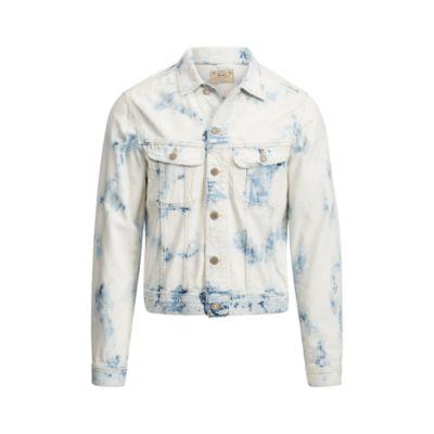 Ralph Lauren Denim Trucker Jacket Lt Wt Huxley Indigo