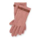 Ralph Lauren Belted Touch Screen Gloves Ballet Pink
