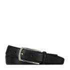 Ralph Lauren Leather Rectangle-buckle Belt Black