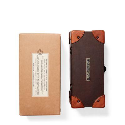Ralph Lauren Leather Watch Box Brown