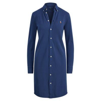 Ralph Lauren Knit Oxford Shirtdress Eastside Royal