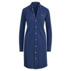 Ralph Lauren Knit Oxford Shirtdress Eastside Royal