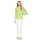 Ralph Lauren Cable-knit Cashmere Sweater Bright Avocado