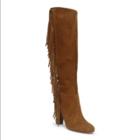 Ralph Lauren Vanida Suede Knee-high Boot New Snuff