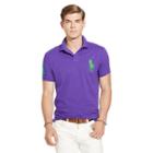 Polo Ralph Lauren Custom-fit Big Pony Polo Shirt Cabana Purple