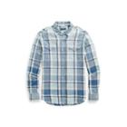 Ralph Lauren Classic Fit Plaid Twill Shirt Blue/navy Multi