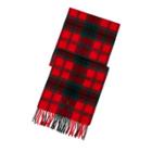 Ralph Lauren Tartan Wool Scarf Holiday Tartan