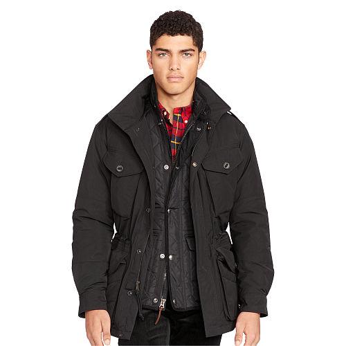 Polo Ralph Lauren Down Field Coat Polo Black