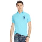 Polo Ralph Lauren Custom-fit Big Pony Polo French Turquoise