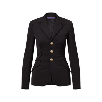 Ralph Lauren Alastair Stretch Wool Jacket Black