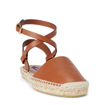 Ralph Lauren Genina Sport Calf Espadrille Rl Gold