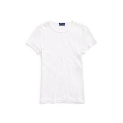 Ralph Lauren Cotton Crewneck T-shirt White