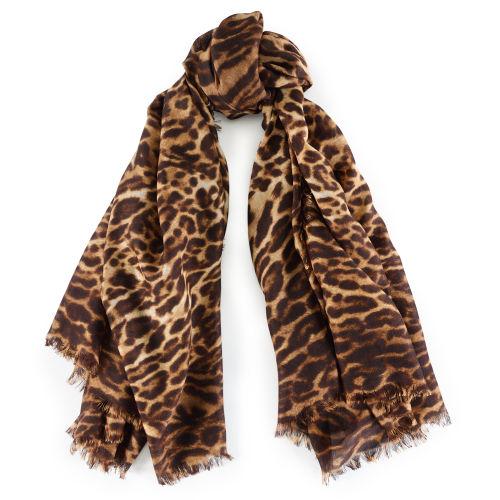 Ralph Lauren Ocelot Pashmina Scarf Ocelot