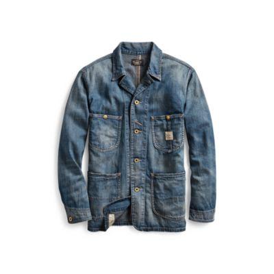 Ralph Lauren Denim Chore Coat Stockton Wash