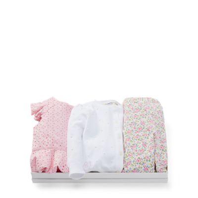 Ralph Lauren Cardigan, Top & Legging Set Multi 9m