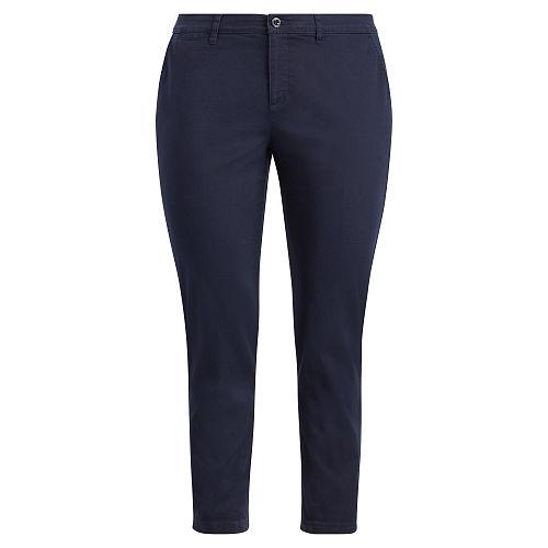 Ralph Lauren Lauren Woman Stretch Chino Straight Pant