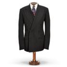 Ralph Lauren Wool Herringbone Suit Jacket Dark Charcoal