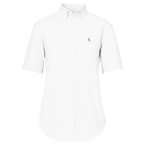 Polo Ralph Lauren Relaxed-fit Oxford Shirt Bsr White
