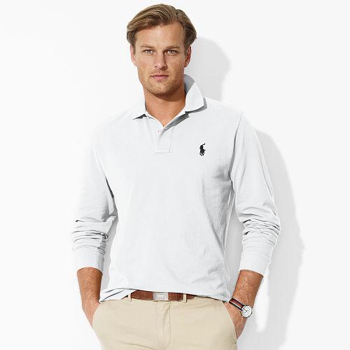 Polo Ralph Lauren Classic Fit Cotton Mesh Polo White