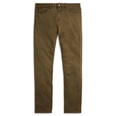 Ralph Lauren Slim Fit Stretch Jean Dark Olive Green