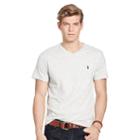 Polo Ralph Lauren Cotton Jersey V-neck T-shirt Lawrence Grey Heather
