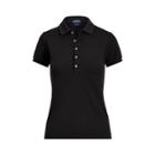 Ralph Lauren Slim Fit Stretch Polo Shirt Polo Black