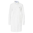 Polo Ralph Lauren Knit Oxford Shirtdress White
