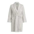 Ralph Lauren Short Shawl-collar Robe Grey Heather Xxxl