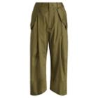 Polo Ralph Lauren Cropped Wide-leg Chino Pant New Olive