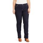Ralph Lauren Lauren Woman Slim Bootcut Jean Indigo Wash