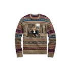 Ralph Lauren The Iconic Bear Isle Sweater Multi