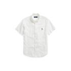 Ralph Lauren Slim Fit Seersucker Shirt White