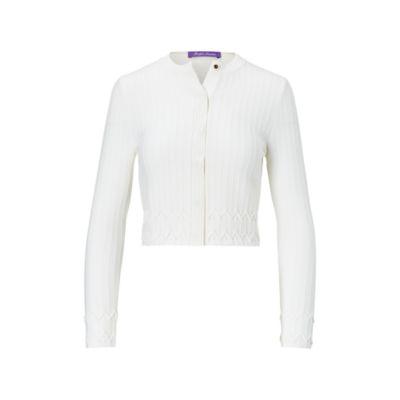 Ralph Lauren Stretch Merino Wool Jacket Ivory