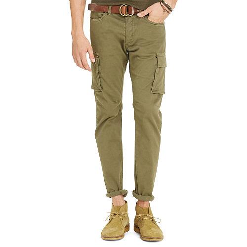 Polo Ralph Lauren Stretch Cargo Jean Pence Sage