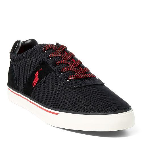 Polo Ralph Lauren Hanford Mesh Sneaker Black