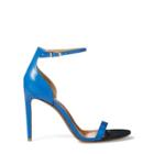 Ralph Lauren Sonika Nappa Leather Sandal Blue