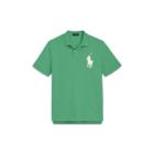 Ralph Lauren Classic Fit Mesh Polo Shirt Dusted Ivy 6x Big