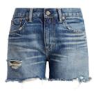 Polo Ralph Lauren Frayed Denim Short Medium Indigo