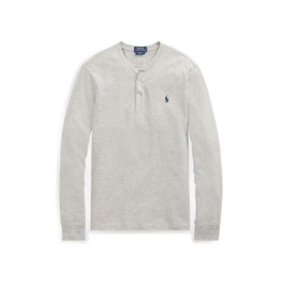 Ralph Lauren Featherweight Mesh Henley Andover Heather