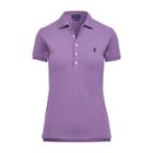 Ralph Lauren Slim Fit Stretch Polo Shirt Spring Violet
