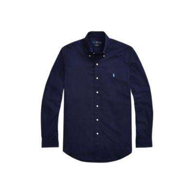 Ralph Lauren Classic Fit Poplin Shirt Newport Navy