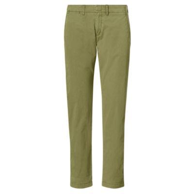 Ralph Lauren Cotton Boyfriend Pant Olive