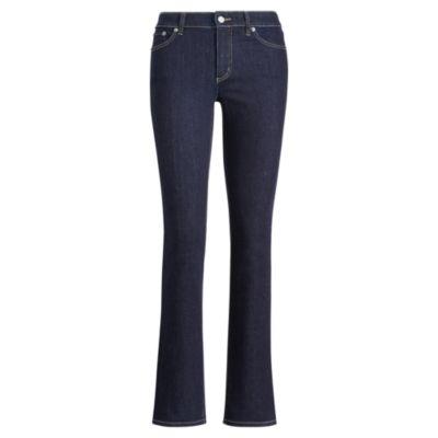 Ralph Lauren Premier Straight Jean Dark Rinse Wash