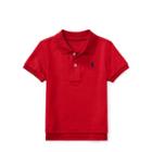 Ralph Lauren Cotton Interlock Polo Shirt Red 3m