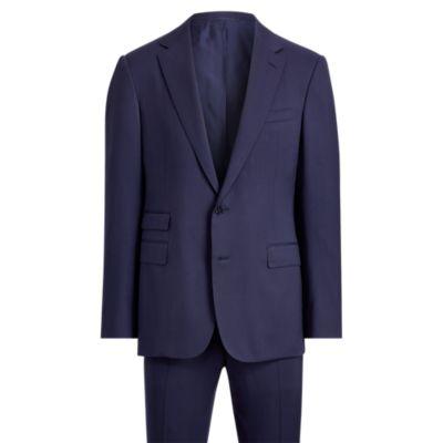 Ralph Lauren Gregory Handmade Wool Suit Navy