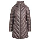 Ralph Lauren Quilted Hooded Down Jacket Concrete
