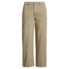 Ralph Lauren Cropped Wide-leg Chino Pant Green