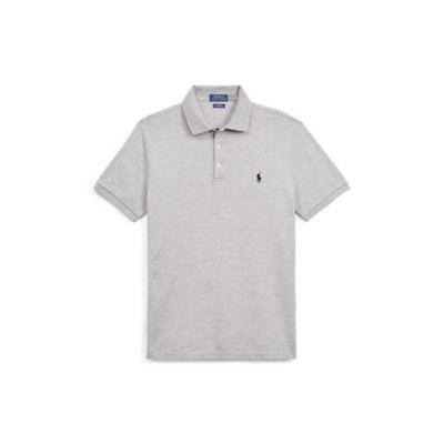 Ralph Lauren Slim Fit Stretch Mesh Polo Homestead Heather
